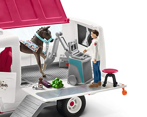 Schleich Horse Club Horse Club Mobile Hospital Figure 42370 NEW from Japan_4