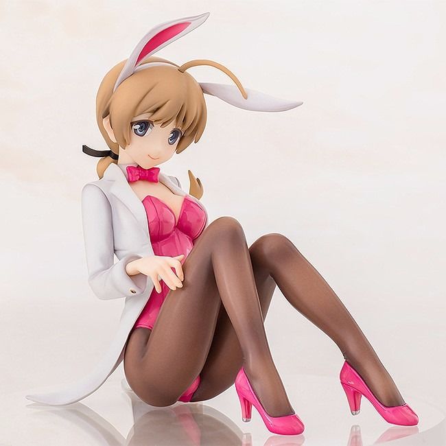 AQUAMARINE Strike Witches CHARLOTTE E. YEAGER Bunny Style Glamorous Black Figure_1