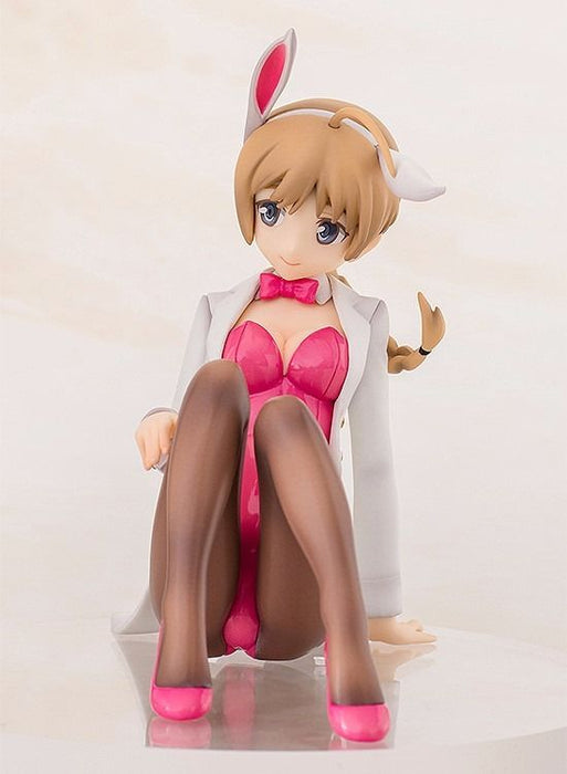 AQUAMARINE Strike Witches CHARLOTTE E. YEAGER Bunny Style Glamorous Black Figure_2