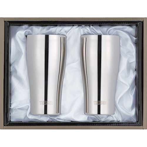 Thermos Vacuum Insulated Pair Tumbler Stainless Steel Hot & Cold 400ml in Box_1