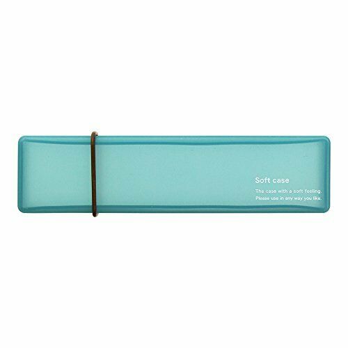 Design Phil MIDORI pen case 41778006 light blue soft NEW from Japan_1