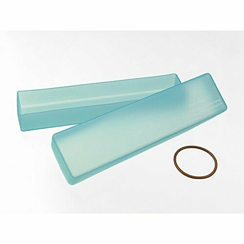 Design Phil MIDORI pen case 41778006 light blue soft NEW from Japan_3
