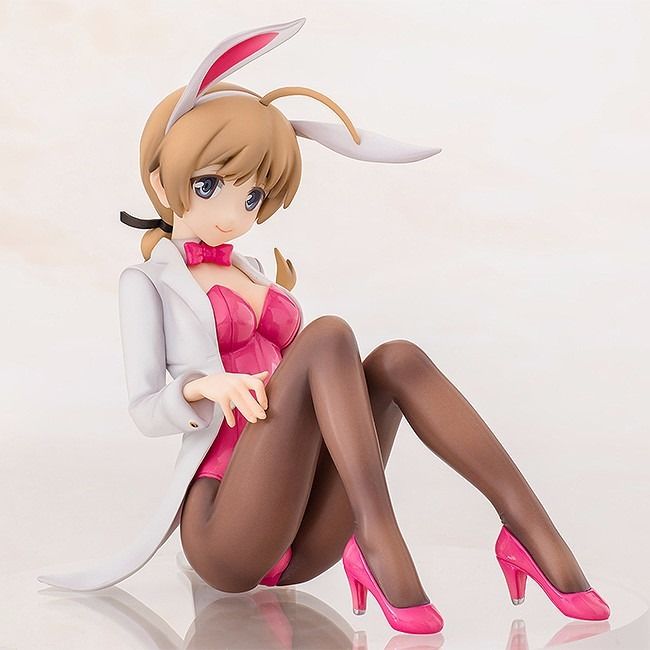 AQUAMARINE Strike Witches LYNETTE BISHOP Bunny Style Heartful Pink Ver Figure_1