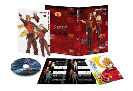 CYBORG009 CALL OF JUSTICE VOL.1 DVD TOHO TDV-27139D First Limited Edition NEW_1