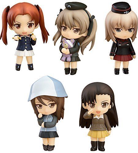 Nendoroid Petite Girls und Panzer 02 PVC Figure 6 Pcs BOX Set Good Smile Company_1