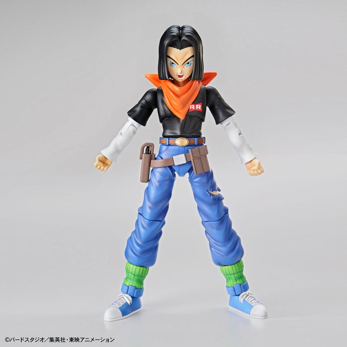 Figure-rise Standard Dragon Ball ANDROID #17 Model Kit BANDAI NEW from Japan F/S_10