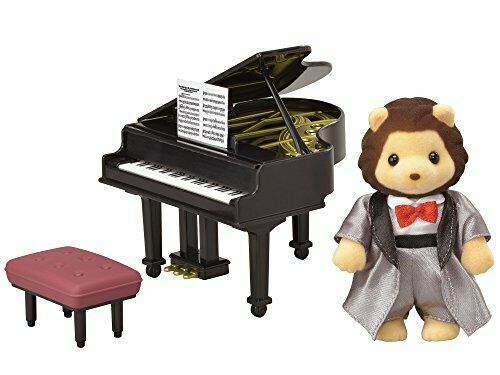 Epoch Sylvanian Families Town Series city of concert set - Grand piano - NEW_1