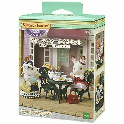 Epoch Sylvanian Families Town Series Suites tea time set TS-07 NEW from Japan_2