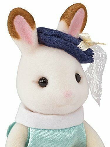 Epoch Sister of Sylvanian Families Town series Chocolat rabbit NEW from Japan_3