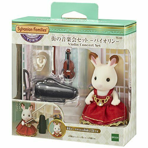 Epoch Sylvanian Families Town Series city of concert set Violin TS-03 NEW_2