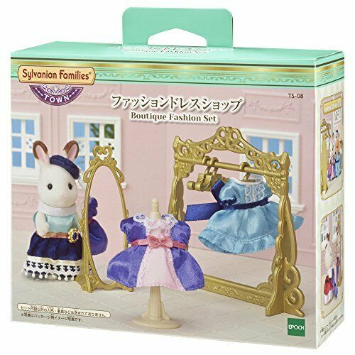 Epoch Sylvanian Families Town series fashion dress shop TS-08 NEW from Japan_2