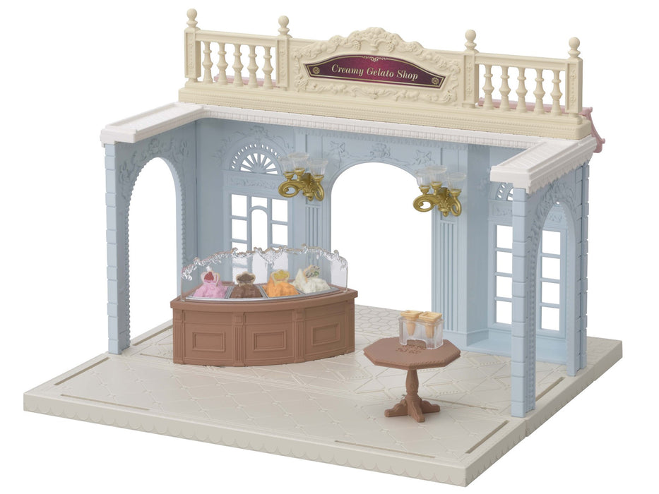 EPOCH Sylvanian Families CREAMY GELATO SHOP Town Series TS-06 Calico Critters_1