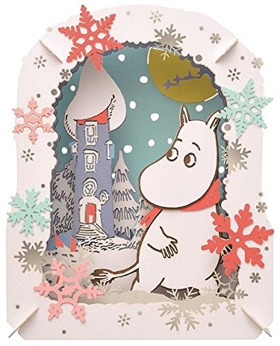 Moomin Snow Moomin House Paper Theater ENSKY NEW from Japan_1