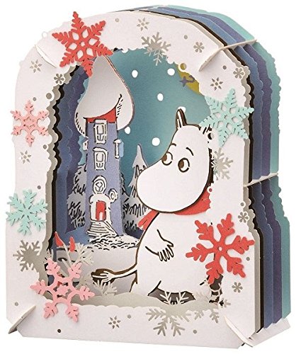 Moomin Snow Moomin House Paper Theater ENSKY NEW from Japan_2
