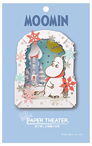 Moomin Snow Moomin House Paper Theater ENSKY NEW from Japan_3