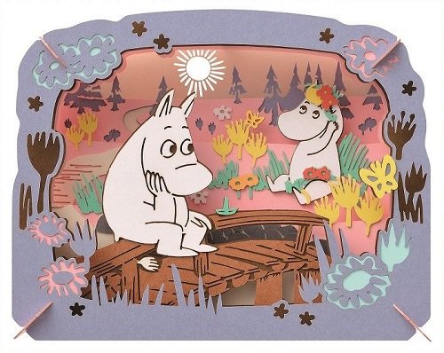 Moomin PT-082 Moomin on the Bridge PAPER THEATER ENSKY NEW from Japan_1