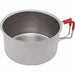 EVERNEW EBY278R Titanium Ultra Light Cooker 3 Red Ti570Cup NEW from Japan_8