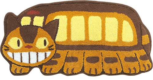 SENKO My Neighbor Totoro Cat Bus Interior mat Brown x Yellow 47x100cm Acrylic_1