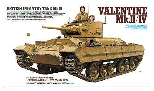 TAMIYA 1/35 British Infantry Tank Valentine Mk.II/IV Model Kit NEW from Japan_6
