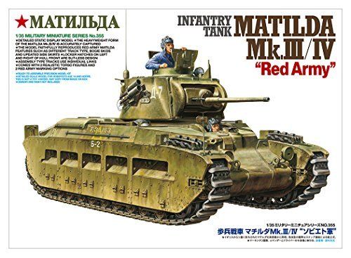 TAMIYA 1/35 Infantry Tank Matilda Mk.III/IV Red Army Model Kit NEW from Japan_6