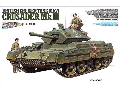 TAMIYA 1/35 British Cruiser Tank Crusader Mk.III Model Kit NEW from Japan_6