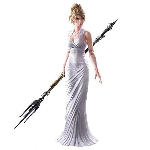 Square Enix Final Fantasy XV Play Arts Lunafreya Nox Fleuret Figure from Japan_1