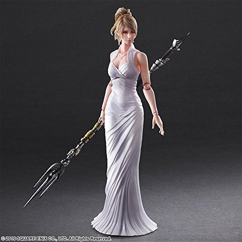 Square Enix Final Fantasy XV Play Arts Lunafreya Nox Fleuret Figure from Japan_6