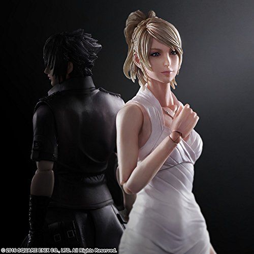 Square Enix Final Fantasy XV Play Arts Lunafreya Nox Fleuret Figure from Japan_9