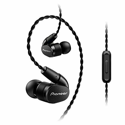 Pioneer SE-CH5T Canal Type Earphones Black SE-CH5T-K Hi-Res New F/S from Japan_1
