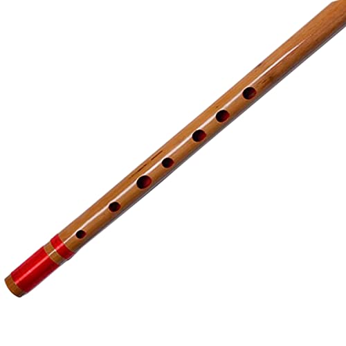 Bamboo Shinobue Red String Winding 7 Hole Traditional vertical flute Key of C_4