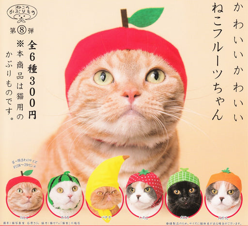 Cute Cute cat fruit-chan Set of 6 Kitan Club One Size for Cat All Complete Set_1