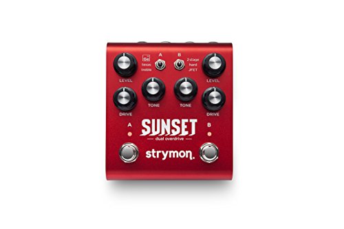 Strymon SUNSET hybrid drive pedal 9V 24bit/96kHz A/D & D/A SHARK DSP NEW_2