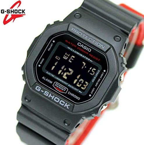 CASIO Watch G-SHOCK DW-5600HR-1 Men's Black & Red NEW from Japan_4