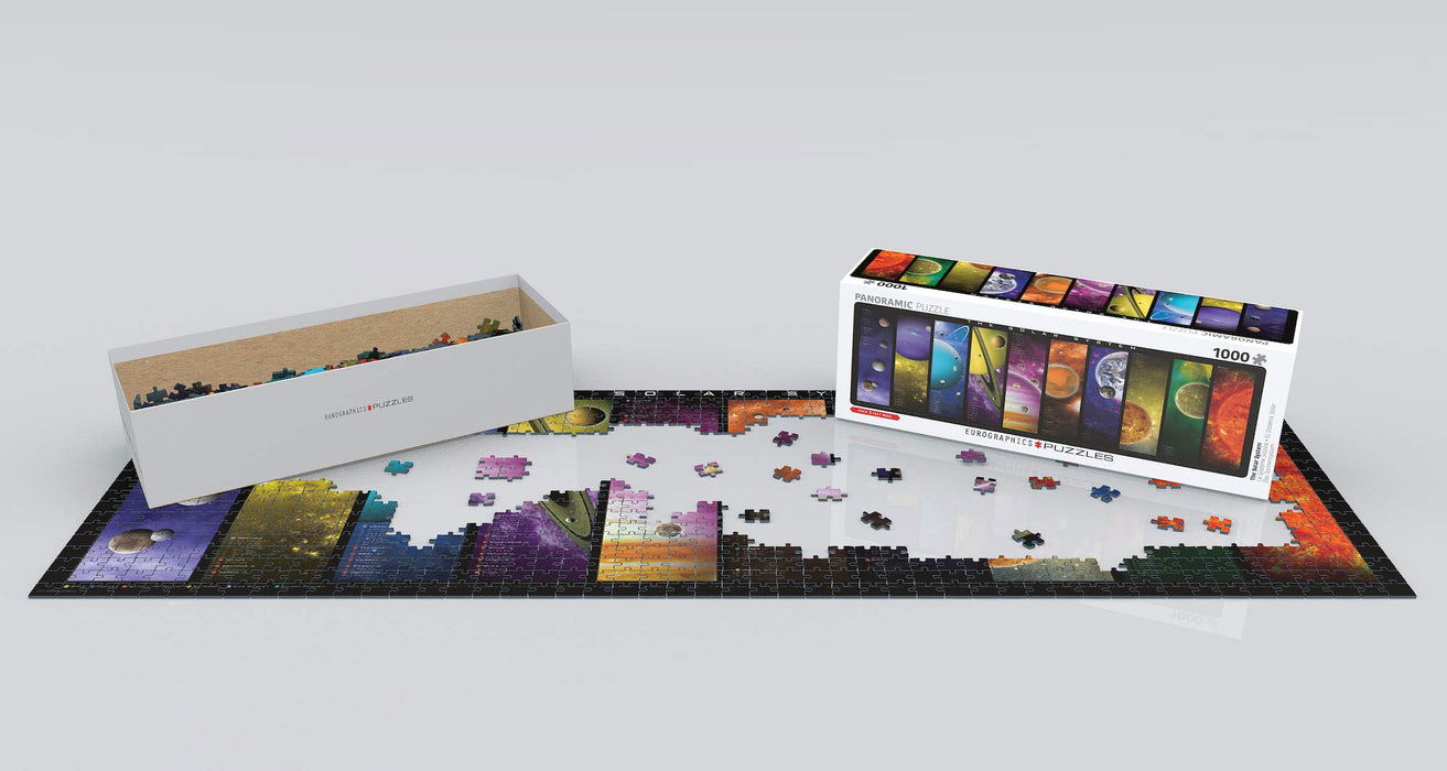 EURO GRAPHICS Jigsaw Puzzle 1000 Piece Solar System (33x99cm) 6010-0308 NEW_3