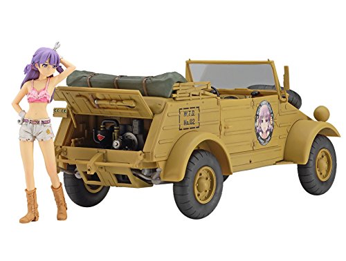 Hasegawa 1/24 Wild Egg Girls Pkw.K1 Cubel Wagen Type 82 Claire Frost Model Kit_1