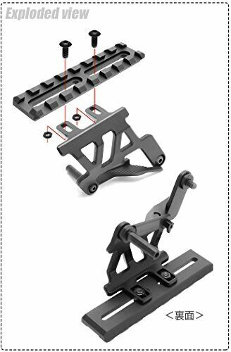 Laylax Nine Ball Aluminum Mount Base NEO for Marui Hi-Capa 5.1/4.3/Xtreme 142610_3