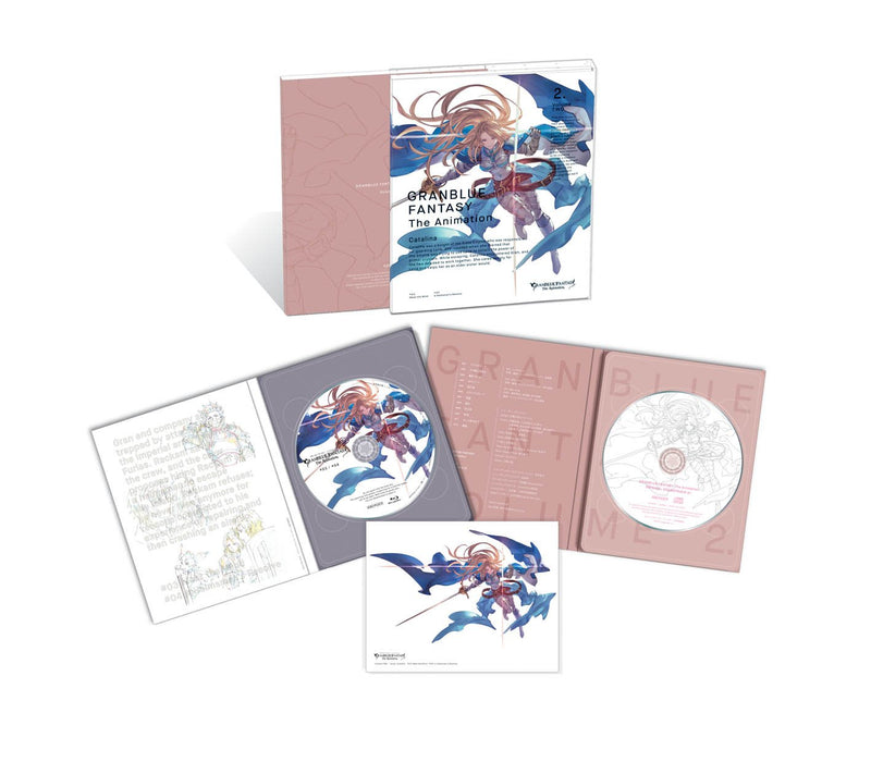 GRANBLUE FANTASY The Animation Vol.2 Limited Edition Blu-ray+CD ANZX-11843 NEW_2