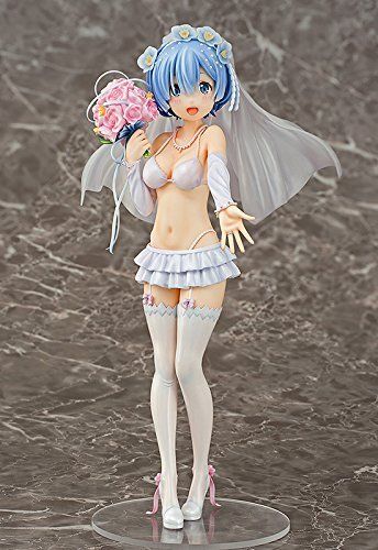 Phat Company Re:Zero Rem Wedding Ver. 1/7 Scale Figure from Japan NEW_2