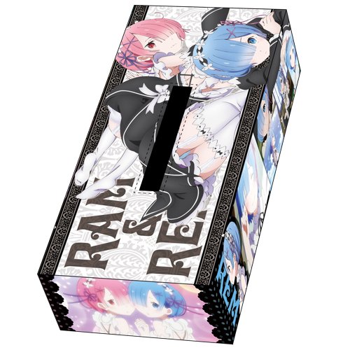 COSPA Re:Zero Starting Life in Another World Rem & Ram Tissue Box Cover NEW_1