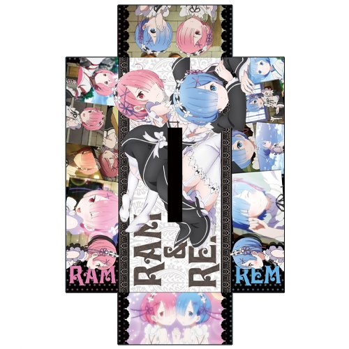 COSPA Re:Zero Starting Life in Another World Rem & Ram Tissue Box Cover NEW_2