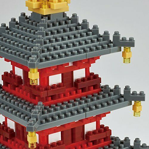 nanoblock Five-Storied Pangoda Deluxe Edition NB031 NEW from Japan_7