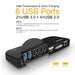Wavlink USB 3.0 Universal Docking Station Dual Video monitor display 2048x1152_6