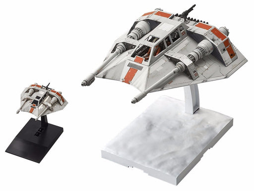 BANDAI Star Wars 1/48 & 1/144 SNOWSPEEDER SET Plastic Model Kit NEW from Japan_2