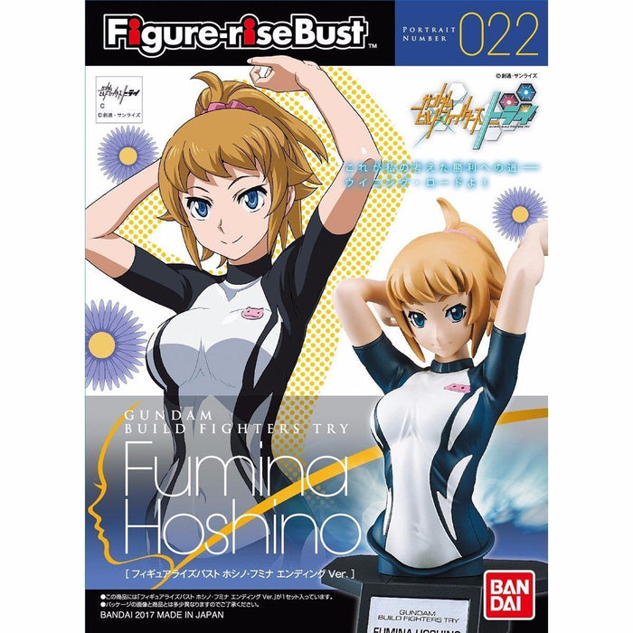 Figure-rise Bust 022 Gundam BF FUMINA HOSHINO Ending Ver Model Kit BANDAI NEW_1