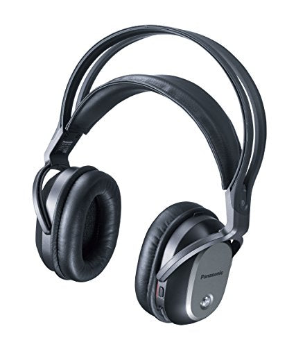 Panasonic Wireless sealed type headphone RP-WF70-K Black 7.1ch Surround NEW_1