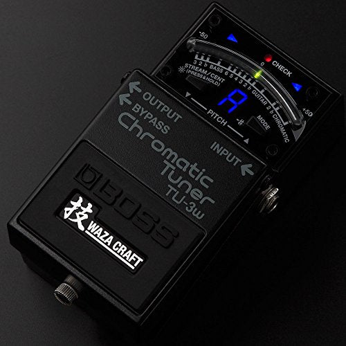 BOSS / technique WAZA CRAFT MADE IN JAPAN Chromatic Tuner TU-3 W Tuner boss NEW_5