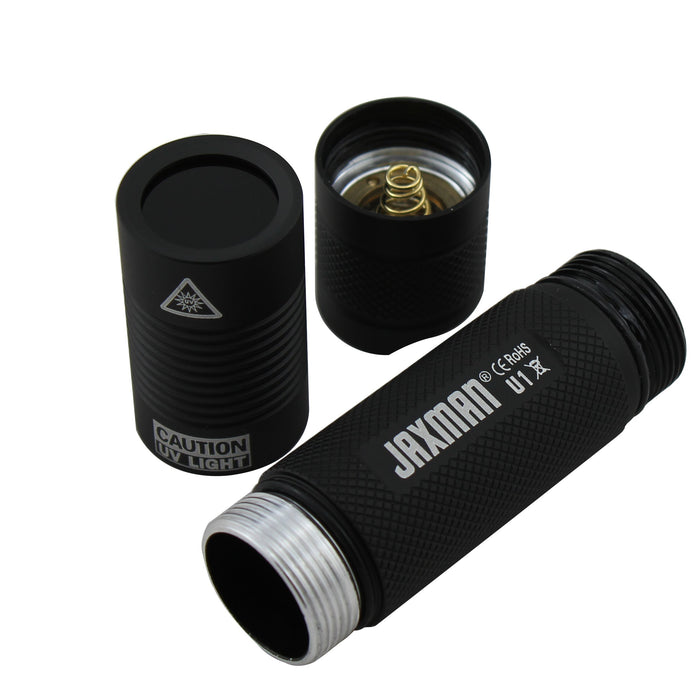 JAXMAN U1 UV Black Light 365nm 18650 3W LED Flashlight (Battery not included)_2