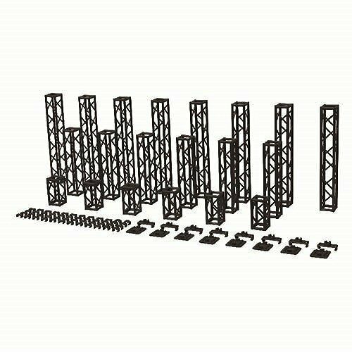 Hobby Base Premium Parts Collection truss set black non-scale ABS made PPC-K38BK_3