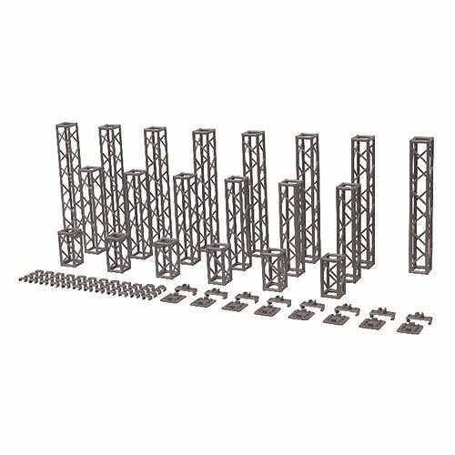 Hobby Base Premium Parts Collection Truss Set Silver Non-Scale ABS PPC-K38SV NEW_2