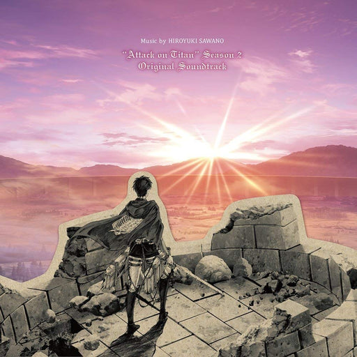 ORIGINAL SOUNDTRACK ATTACK ON TITAN SEASON 2 CD SET PCCG-1615 Animation OST NEW_1